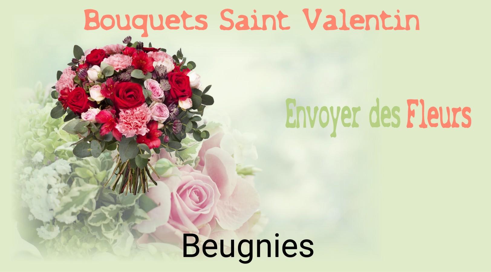 Roses de Saint-Valentin livrées à Beugnies